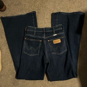 Wrangler Dark Blue Denim Jeans